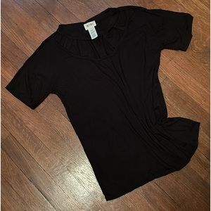 Black Dressy Tee